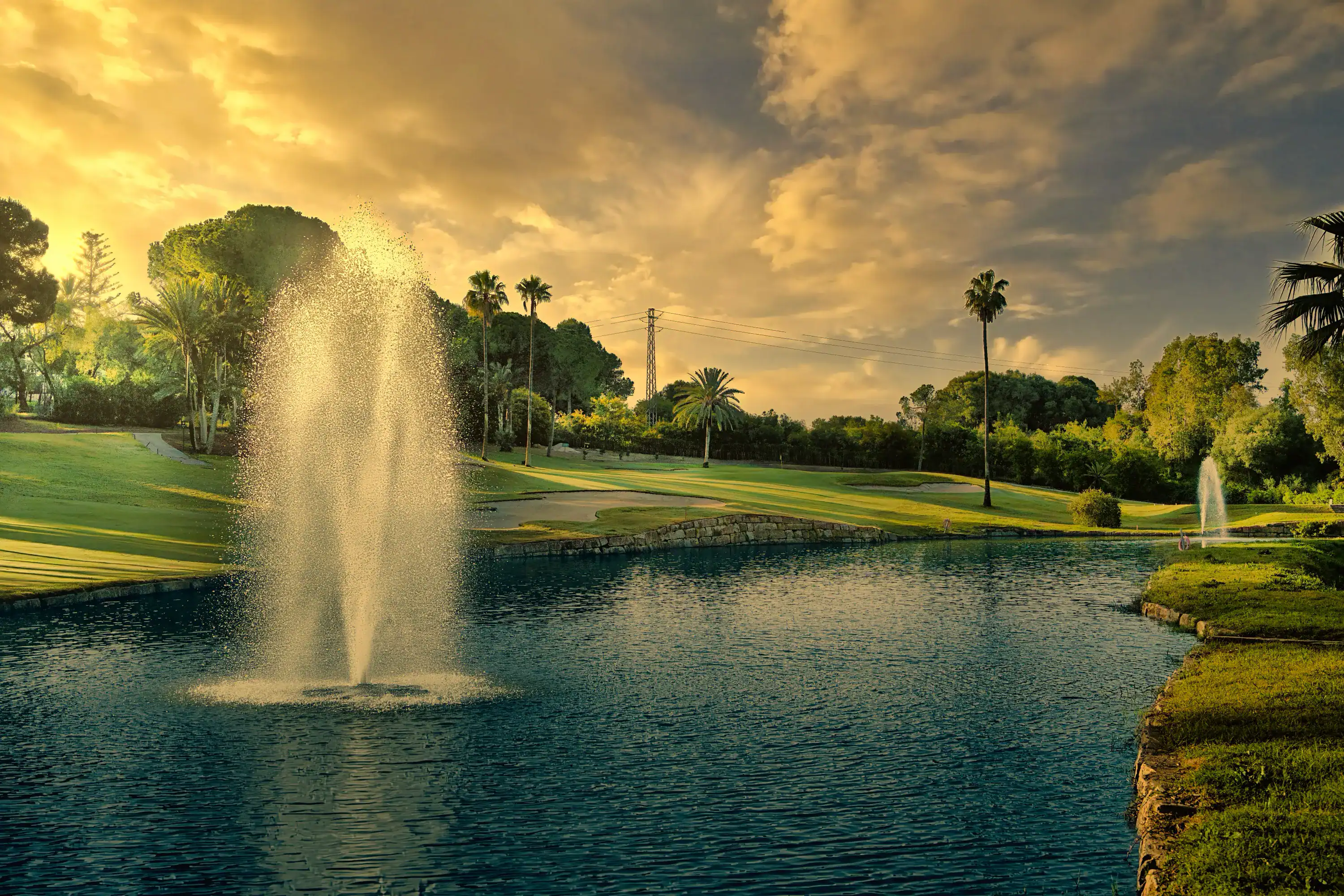Fairway at El Paraíso Golf Club, the Gary Player course in Estepona